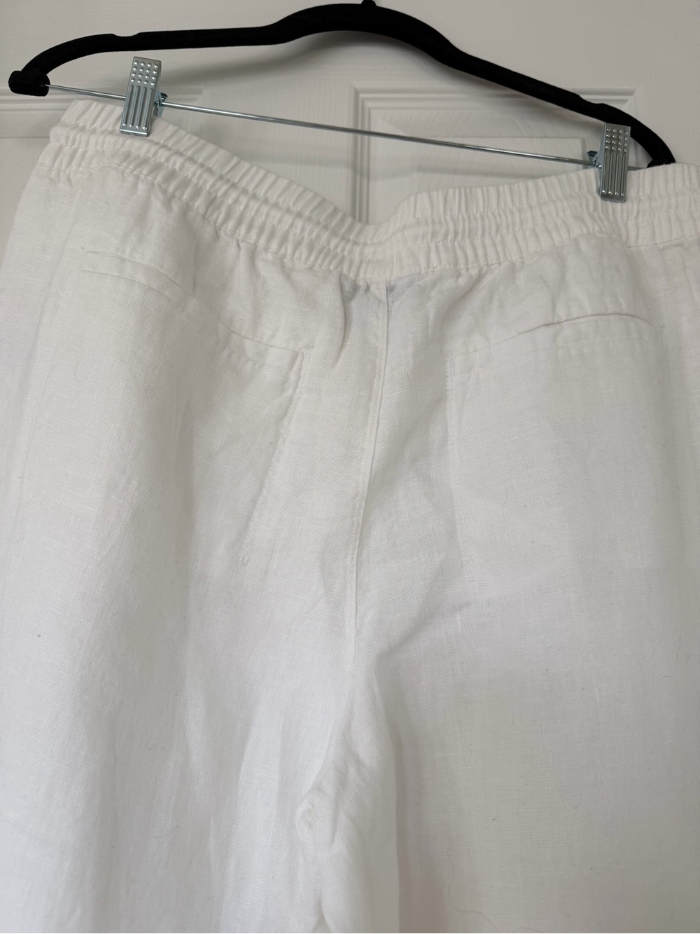Athleta Ivory Drawstring Wide-Leg Joggers - Picture 4 of 4